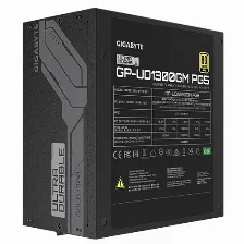 Fuente De Poder Gigabyte 80 Plus Gold, 1300w, Atx, Modular, 24-pin Atx, Negro